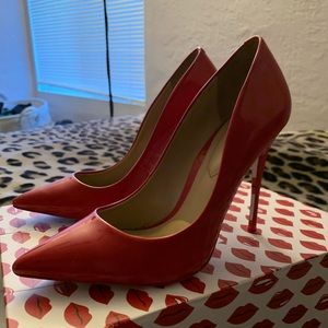 Aldo Red Heels Size 7.5